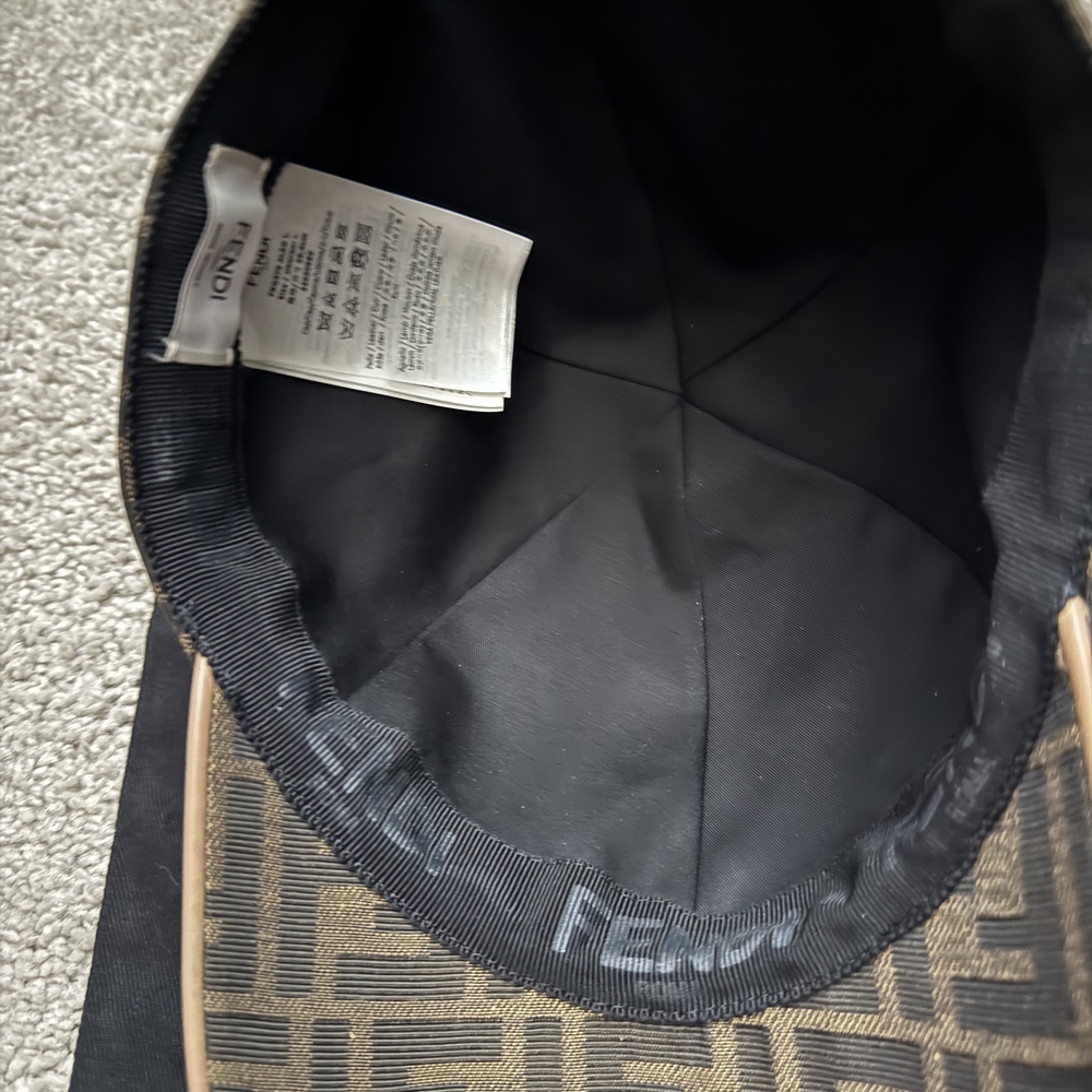 Brown Patterned Cap - image 5